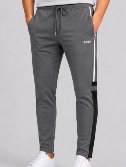 China Interlock Sports Trouser Grey