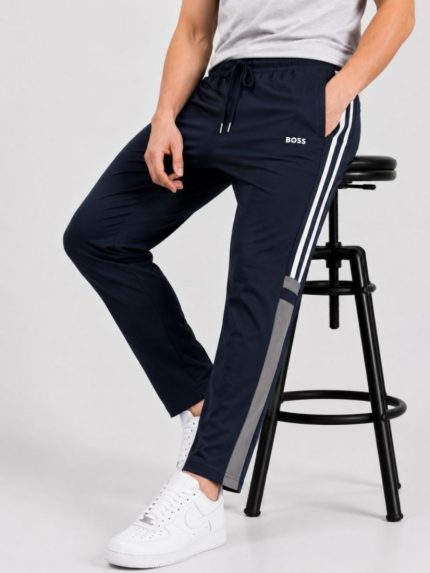 China Interlock Sports Trouser Navy
